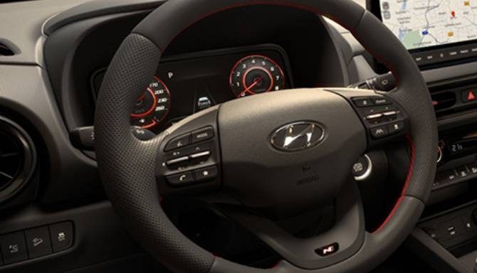Hyundai Kona Steering