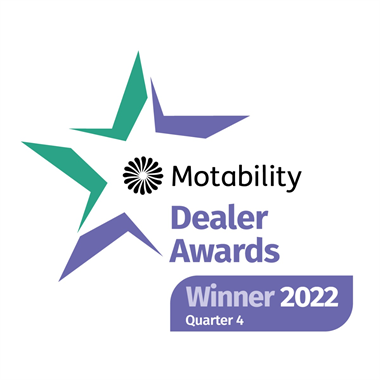 Hyundai Birmingham West - Motability Quarter 4 Dealer Award 2022
