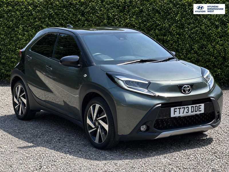 Green 2023 Toyota AYGO X Hatchback Front-wheel drive