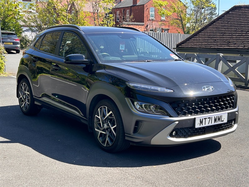 Black 2021 Hyundai Kona Hatchback Front-wheel drive